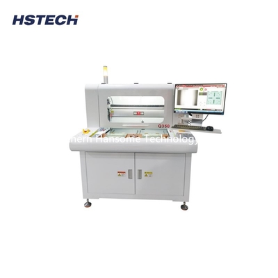 quality Twin Working Table Bit Cutting Feducial Marking PCB Depaneling Router Machine factory